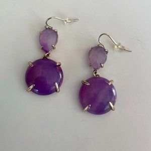 Kendra Scott Purple Agate and Lilac and Gold Marina